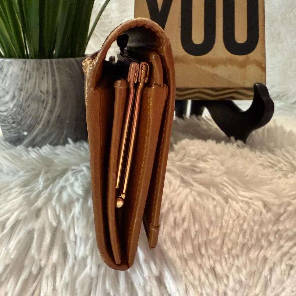 Authentic Celine Macadam Long Kiss Lock Wallet - Picture 4 of 16